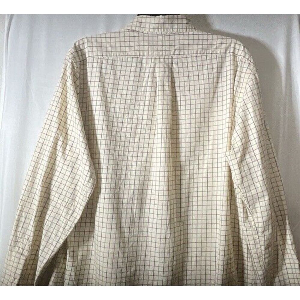 Ralph Lauren Shirt Mens Striped Long Sleeve Classic Fit - Size Large - Picture 3 of 5